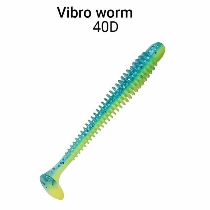 Vibro Worm 8,5cm barva 40D floating