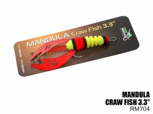 Nástraha Prof Montazh Mandula Craw Fish 3.3" #704