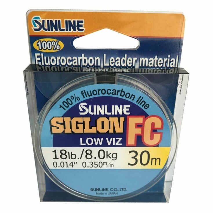 Sunline 100% fluorocarbon 0,011mm 5,4KG 30m