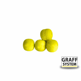 Graff: Zig-Rig Plovoucí kuličky 13mm Žlutá 5ks
