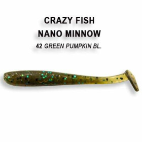 Nano Minnow 4 cm 42 Green Pumpkin