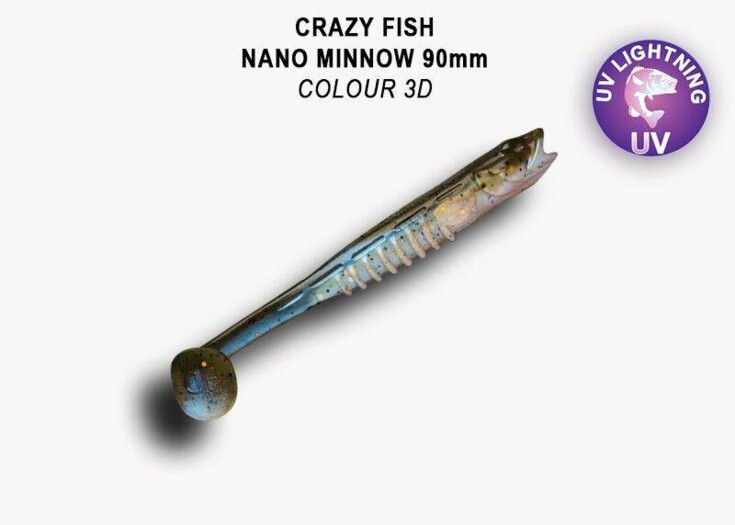 Nano Minnow 9 cm 3D floating