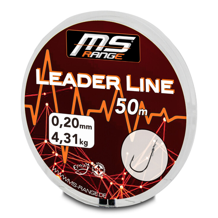 MS Range návazcový vlasec Leader Line 0,14 mm 50 m