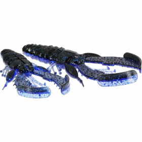 Westin: Gumová nástraha CreCraw Creaturebait 10cm 12g Black/Blue 4ks