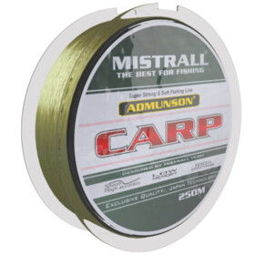 Mistrall vlasec Admunson – Carp camou 250 m, průměr 0,22 mm