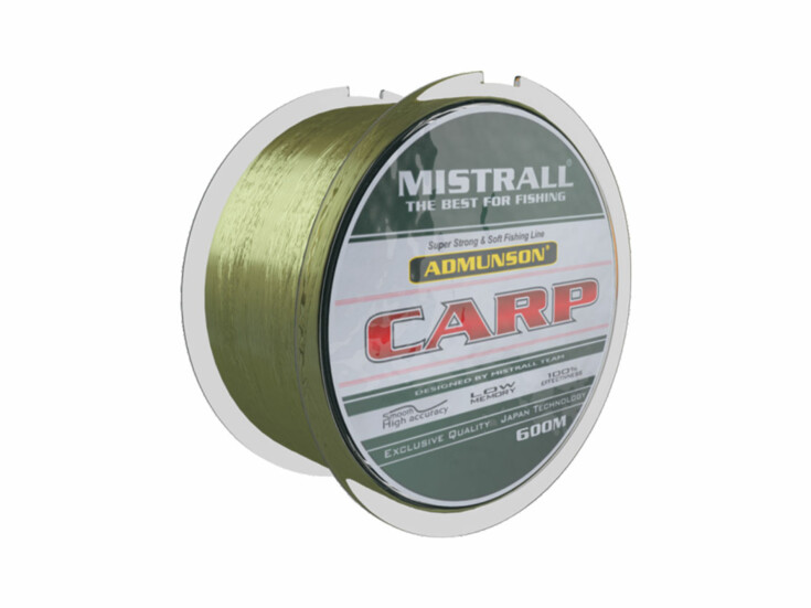 Mistrall vlasec Admunson – Carp camou 600 m, průměr 0, 35 mm