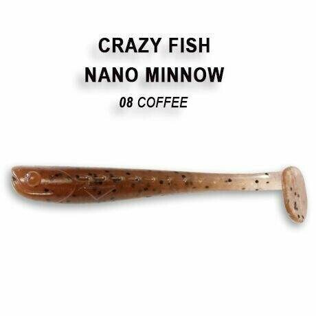 Nano Minnow 4cm barva 8 coffe
