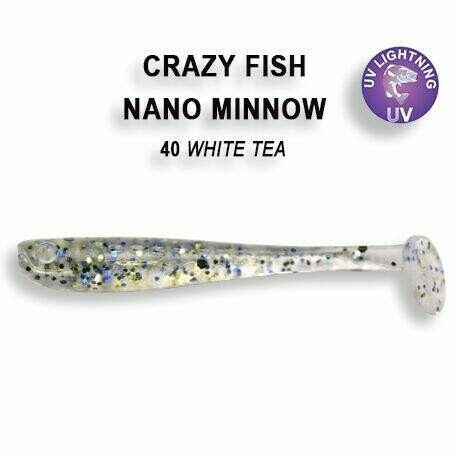 Nano Minnow 4cm barva 40 white tea