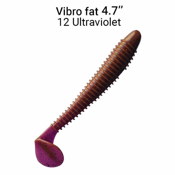 Vibro Fat 6,8&quot; 17 cm barva 12 ultraviolet