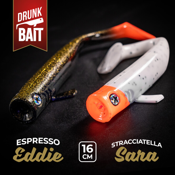 Drunk Bait 16 cm Espresso Eddie
