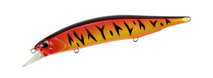 Jerkbait 120SP Pike Limited Red Tiger II ACC3194