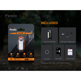 Nabíjecí mini svítilna Fenix E-LITE
