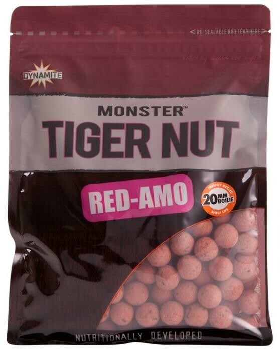 Dynamite Baits Boilies Monster Tiger Nut Red-Amo 20 mm 1 kg
