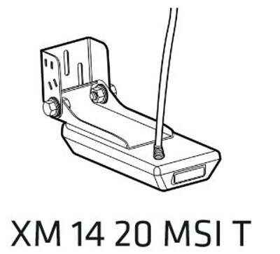 Humminbird sonda XM 14 20 MSI T (SOLIX)