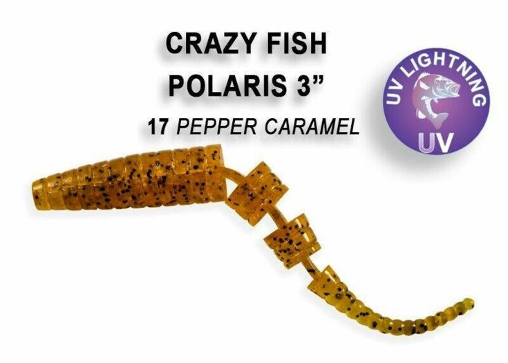 Polaris 6,8cm 17 caramel and pepper