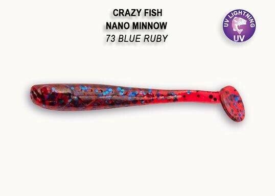 Nano Minnow 4 cm 73 blue rubby