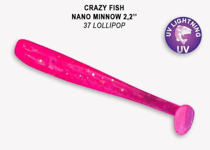 Nano Minnow 5,5 cm barva 37 lollipop