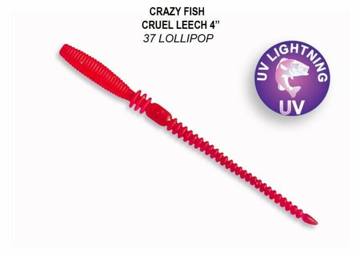 Cruel Leech 4 100mm barva 37 lollipop