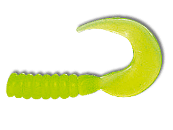 Twister King 1,5 cm No.016 Fluo Green 10 ks