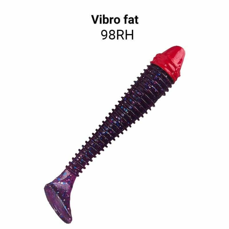 Vibro Fat 8cm barva 98RH violet red head 5ks