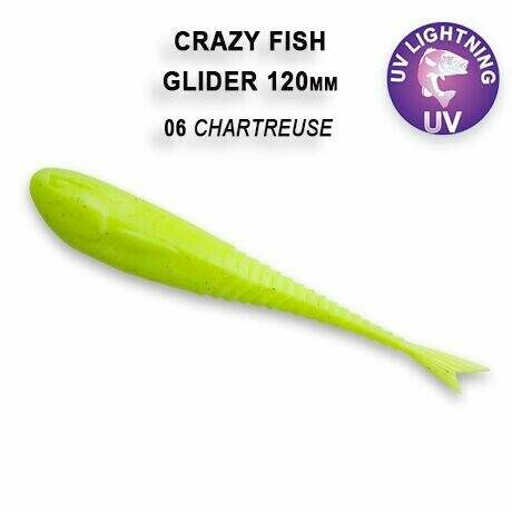 Glider 12cm 6 chartreuse