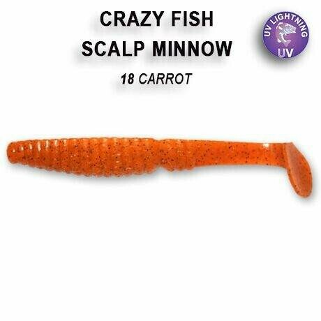 Scalp Minnow 8cm barva 18 carrot