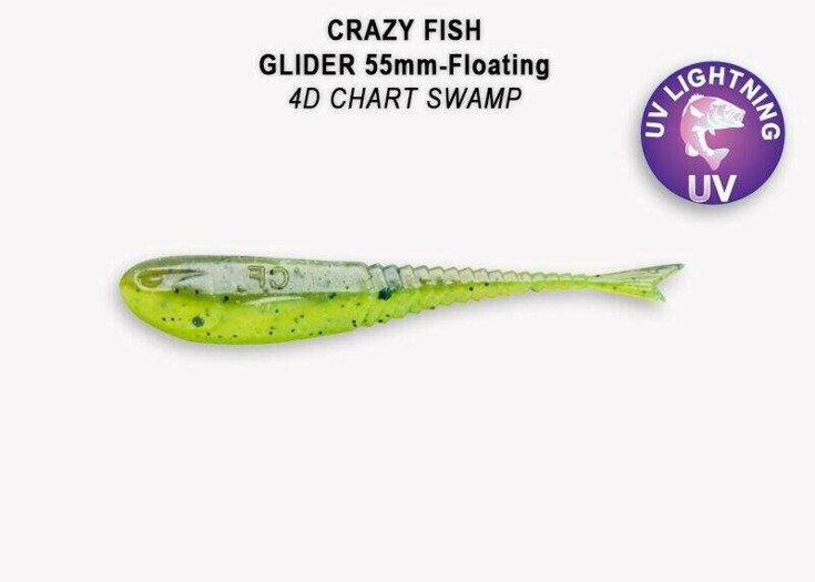 Glider 5cm barva 4D Floating