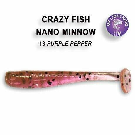 Nano Minnow 4 cm barva 13 purple pepper