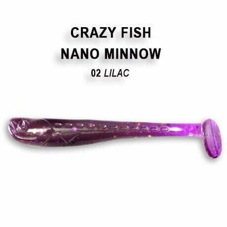 Nano Minnow 4 cm 2 lilac