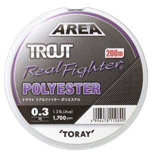 Polyester Trout Area Real Fighter 200 m #0.4 0,104 mm