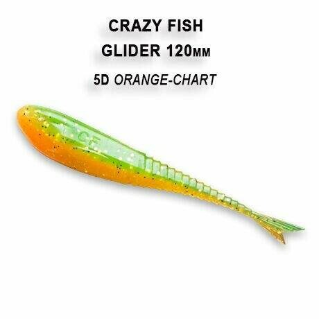 Glider 12cm barva 5D orange chart