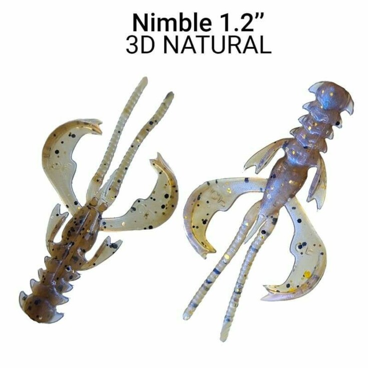 Nimble 3cm barva 3D Natural 16 ks