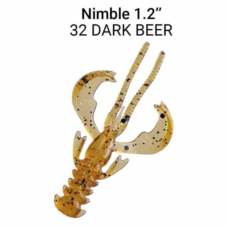 Nimble 3cm barva 32 Dark Beer 16 ks