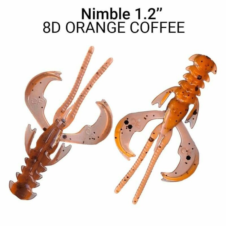Nimble 3cm barva  8D orange coffe 16 ks
