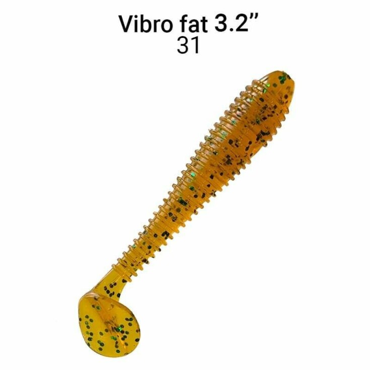 Vibro Fat 8cm barva 31 light beer 5ks