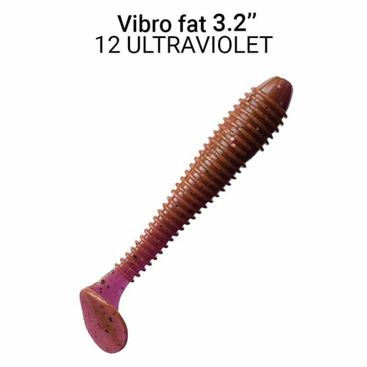 Vibro Fat 8cm barva 12 ultraviolet 5ks