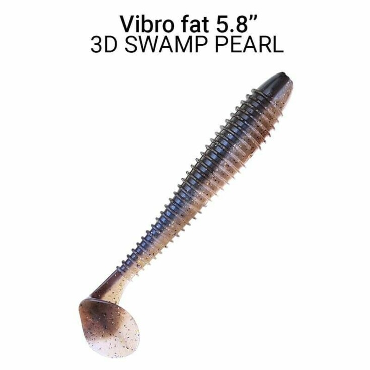 Vibro Fat 14,5 cm barva 3D swamp pearl 3ks