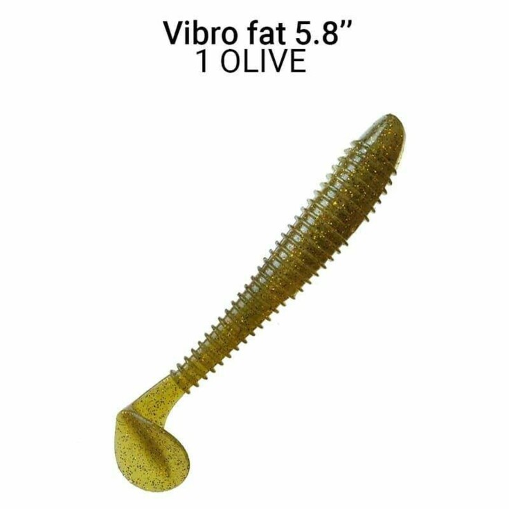 Vibro Fat 12cm 1 olive 4ks