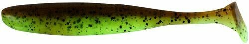 Keitech: Easy Shiner 2" 5,1cm 1g Green Pumpkin PP/Chartreuse 12ks