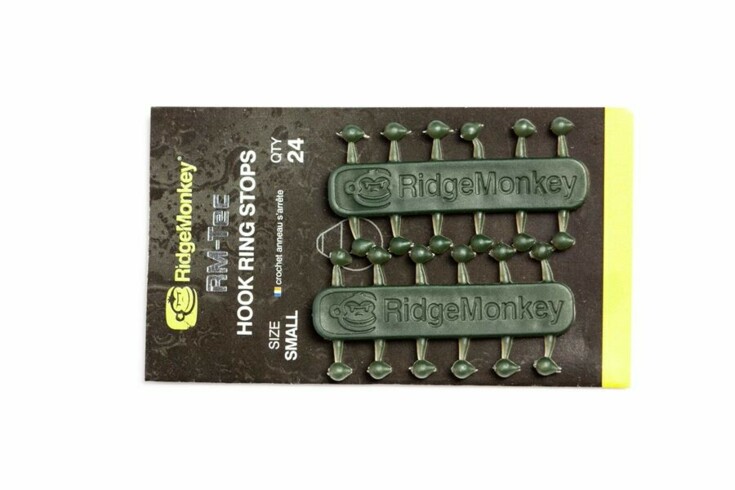 RidgeMonkey: Stoper RM-Tec Hook Ring Stops Small 24ks