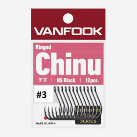 Vanfook Ringed Chin NS Black vel.3, 14ks
