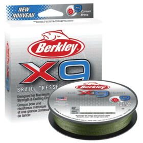 Berkley X9  Low-Vis Green 0,10 mm 9 kg 150 m