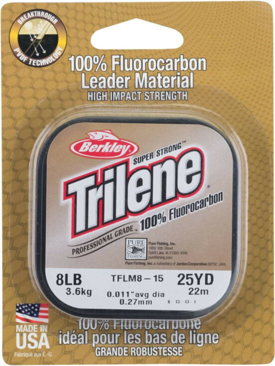 Berkley Trilene 100% Fluorocarbon 0,30mm 25m